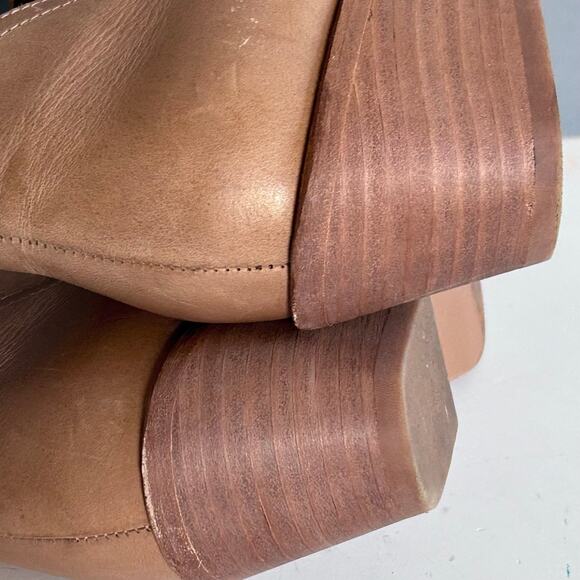 Nisolo boot size 8 Mia Everyday Ankle Bootie Almond minimalist sustainable - Picture 8 of 12